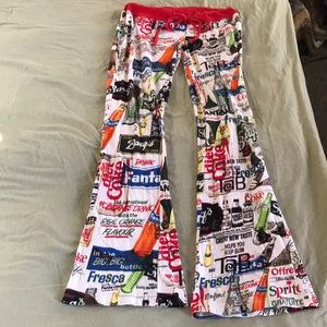 Coca-Cola pajama pants size small